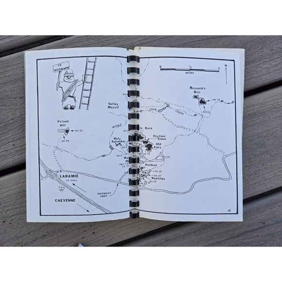 VTG Crack Country Revisted- Climbing Guide To  Vedauwoo By Layne Kopischka - Picture 2 of 4